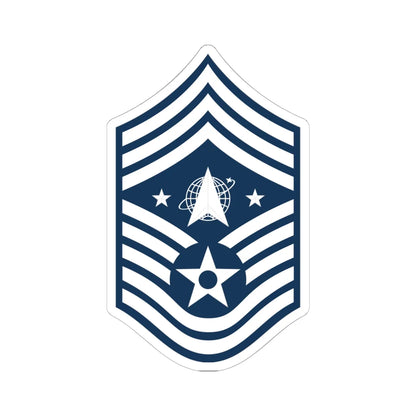 USSF SEASF (United States) (Military Rank) STICKER Vinyl Kiss-Cut Decal 6 Inch White - The Sticker Space