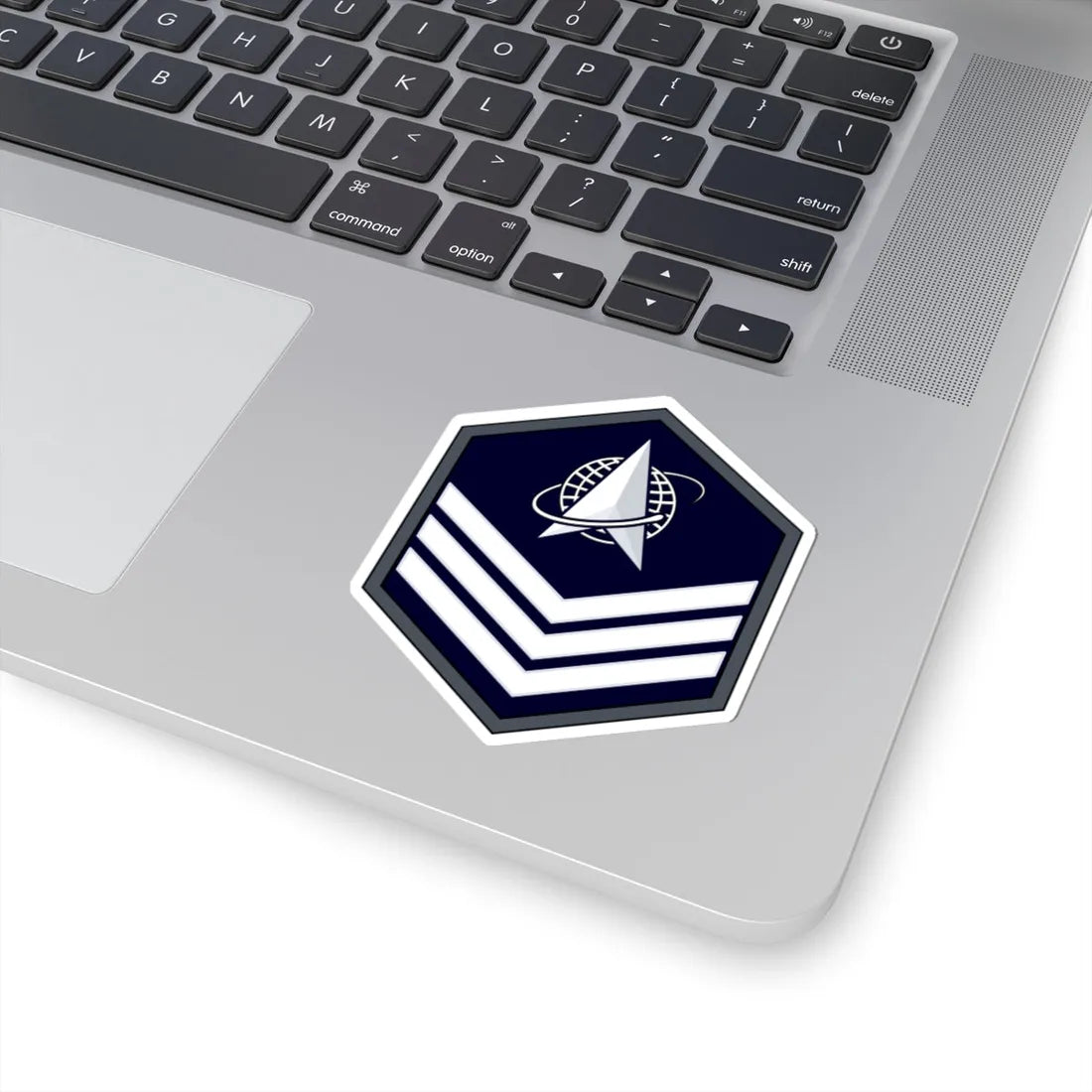USSF Sgt Flat (United States) (Military Rank) STICKER Vinyl Kiss-Cut Decal - The Sticker Space
