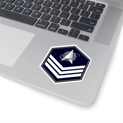 USSF Sgt Flat (United States) (Military Rank) STICKER Vinyl Kiss-Cut Decal - The Sticker Space