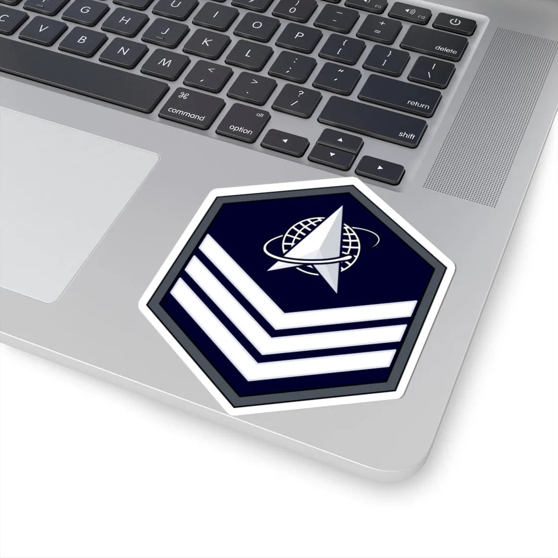 USSF Sgt Flat (United States) (Military Rank) STICKER Vinyl Kiss-Cut Decal - The Sticker Space