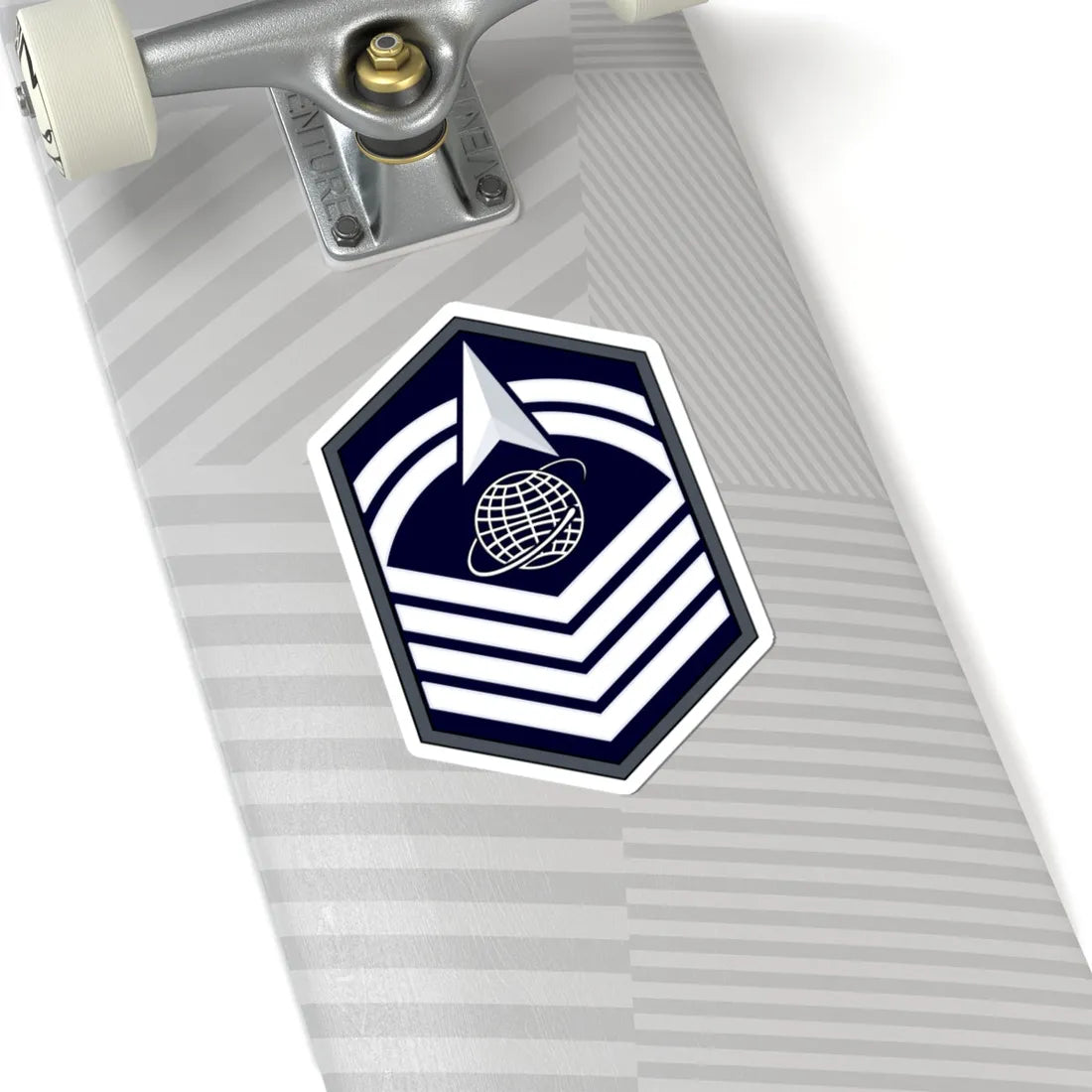 USSF SMSgt Flat (United States) (Military Rank) STICKER Vinyl Kiss-Cut Decal - The Sticker Space