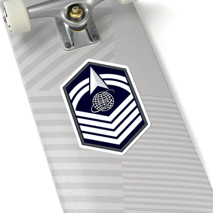 USSF SMSgt Flat (United States) (Military Rank) STICKER Vinyl Kiss-Cut Decal - The Sticker Space