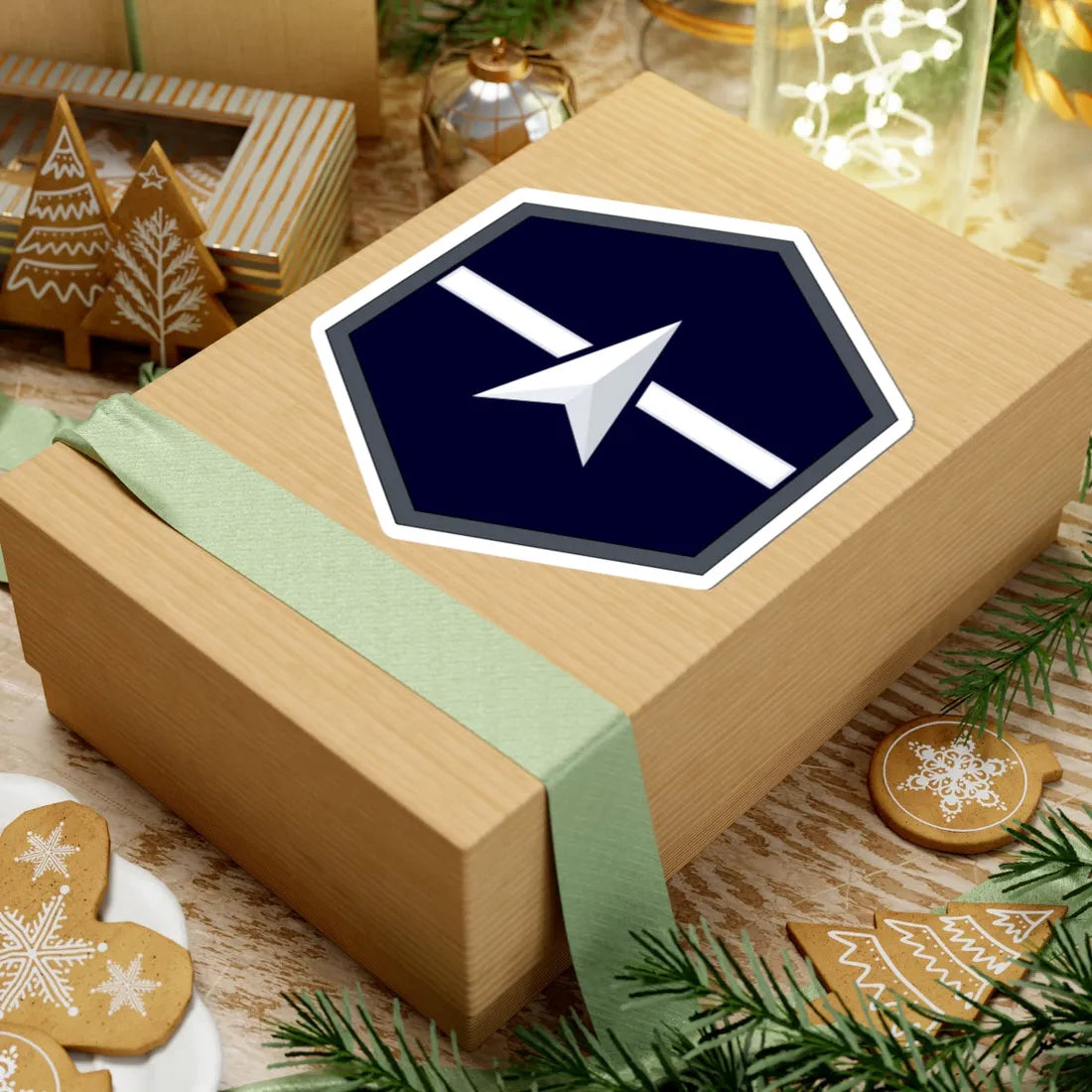 USSF Specialist 2 Flat (United States) (Military Rank) STICKER Vinyl Kiss-Cut Decal - The Sticker Space