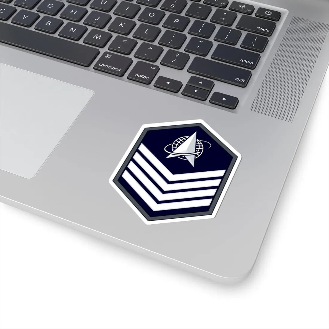 USSF TSgt Flat (United States) (Military Rank) STICKER Vinyl Kiss-Cut Decal - The Sticker Space