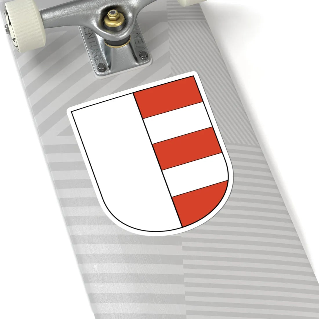 Uster-blazon (Switzerland) (Coat of Arms) STICKER Vinyl Kiss-Cut Decal - The Sticker Space