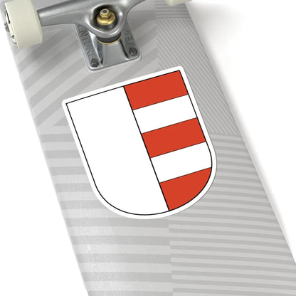 Uster-blazon (Switzerland) (Coat of Arms) STICKER Vinyl Kiss-Cut Decal - The Sticker Space