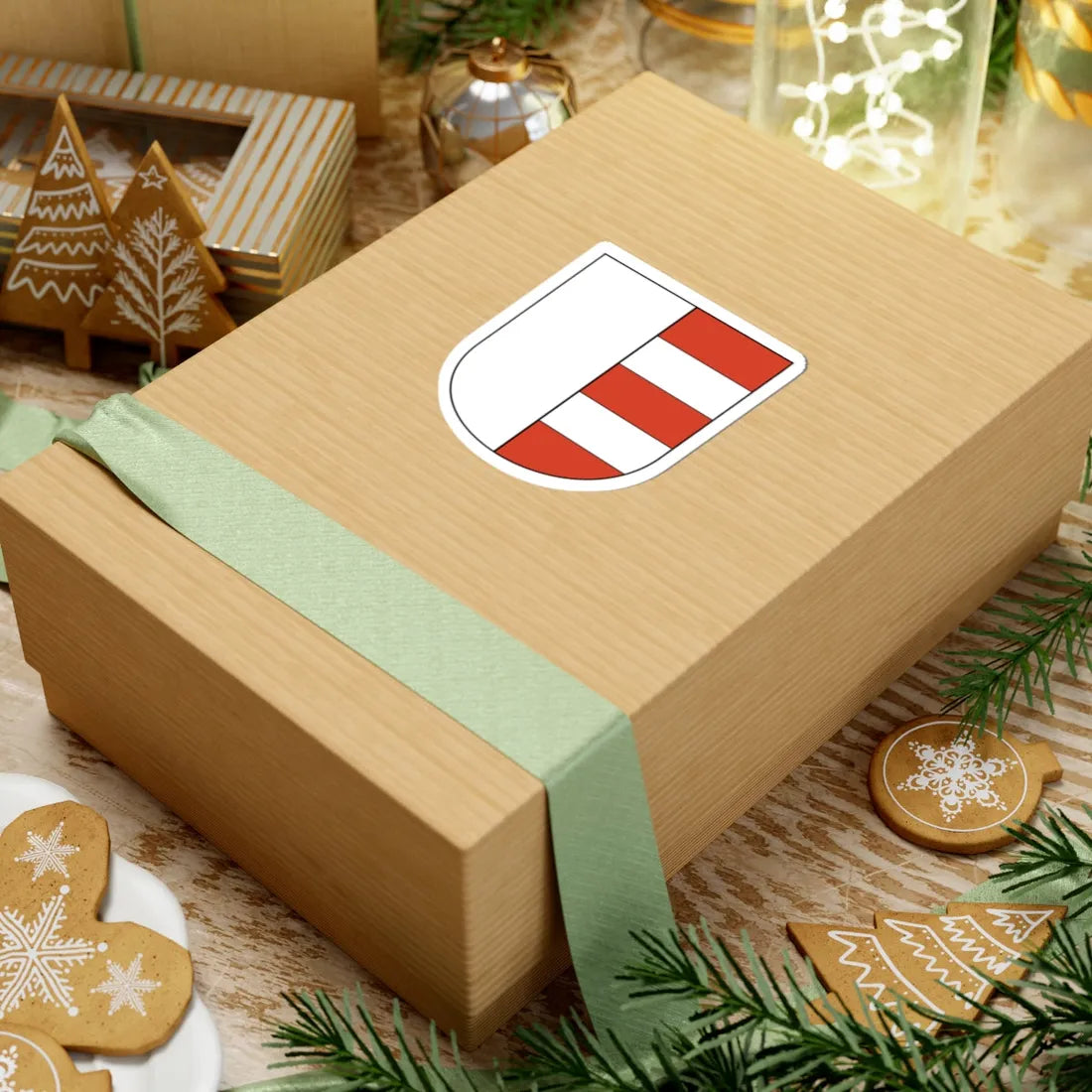 Uster-blazon (Switzerland) (Coat of Arms) STICKER Vinyl Kiss-Cut Decal - The Sticker Space