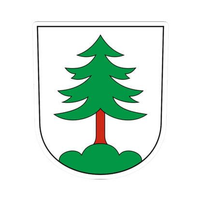Uster-Freudwil-blazon (Switzerland) (Coat of Arms) STICKER Vinyl Kiss-Cut Decal 2 Inch White - The Sticker Space