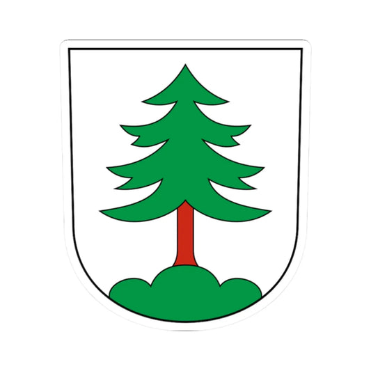 Uster-Freudwil-blazon (Switzerland) (Coat of Arms) STICKER Vinyl Kiss-Cut Decal 2 Inch White - The Sticker Space