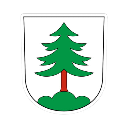 Uster-Freudwil-blazon (Switzerland) (Coat of Arms) STICKER Vinyl Kiss-Cut Decal 3 Inch White - The Sticker Space