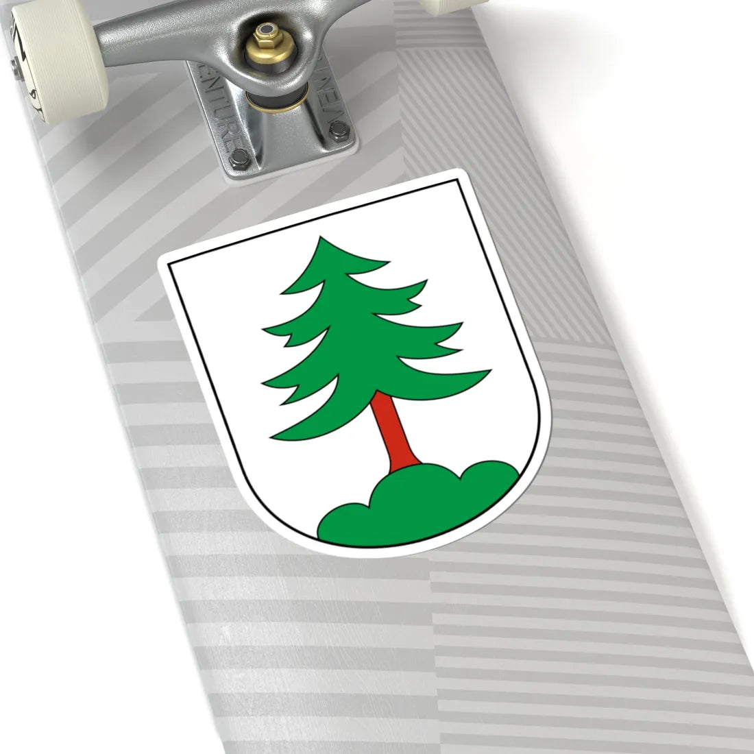 Uster-Freudwil-blazon (Switzerland) (Coat of Arms) STICKER Vinyl Kiss-Cut Decal - The Sticker Space