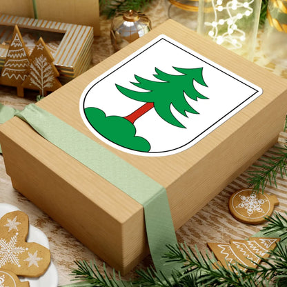 Uster-Freudwil-blazon (Switzerland) (Coat of Arms) STICKER Vinyl Kiss-Cut Decal - The Sticker Space