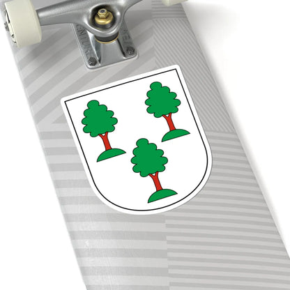 Uster-Kirchuster-blazon (Switzerland) (Coat of Arms) STICKER Vinyl Kiss-Cut Decal - The Sticker Space