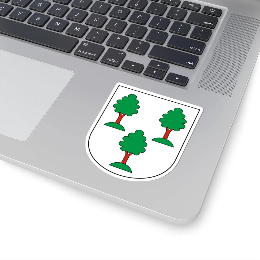 Uster-Kirchuster-blazon (Switzerland) (Coat of Arms) STICKER Vinyl Kiss-Cut Decal - The Sticker Space