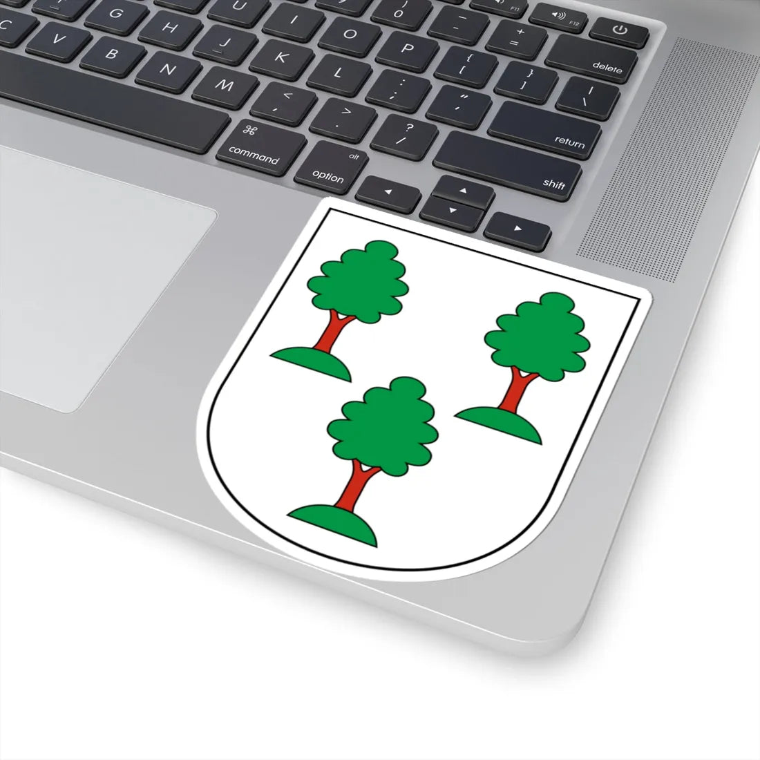 Uster-Kirchuster-blazon (Switzerland) (Coat of Arms) STICKER Vinyl Kiss-Cut Decal - The Sticker Space