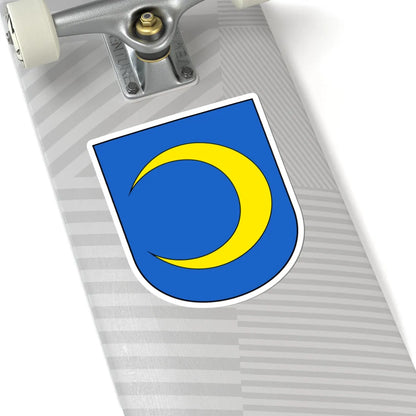 Uster-Nänikon-blazon (Switzerland) (Coat of Arms) STICKER Vinyl Kiss-Cut Decal - The Sticker Space