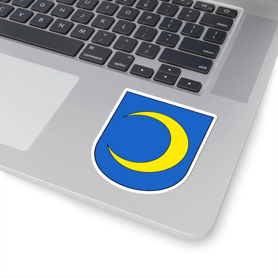 Uster-Nänikon-blazon (Switzerland) (Coat of Arms) STICKER Vinyl Kiss-Cut Decal - The Sticker Space