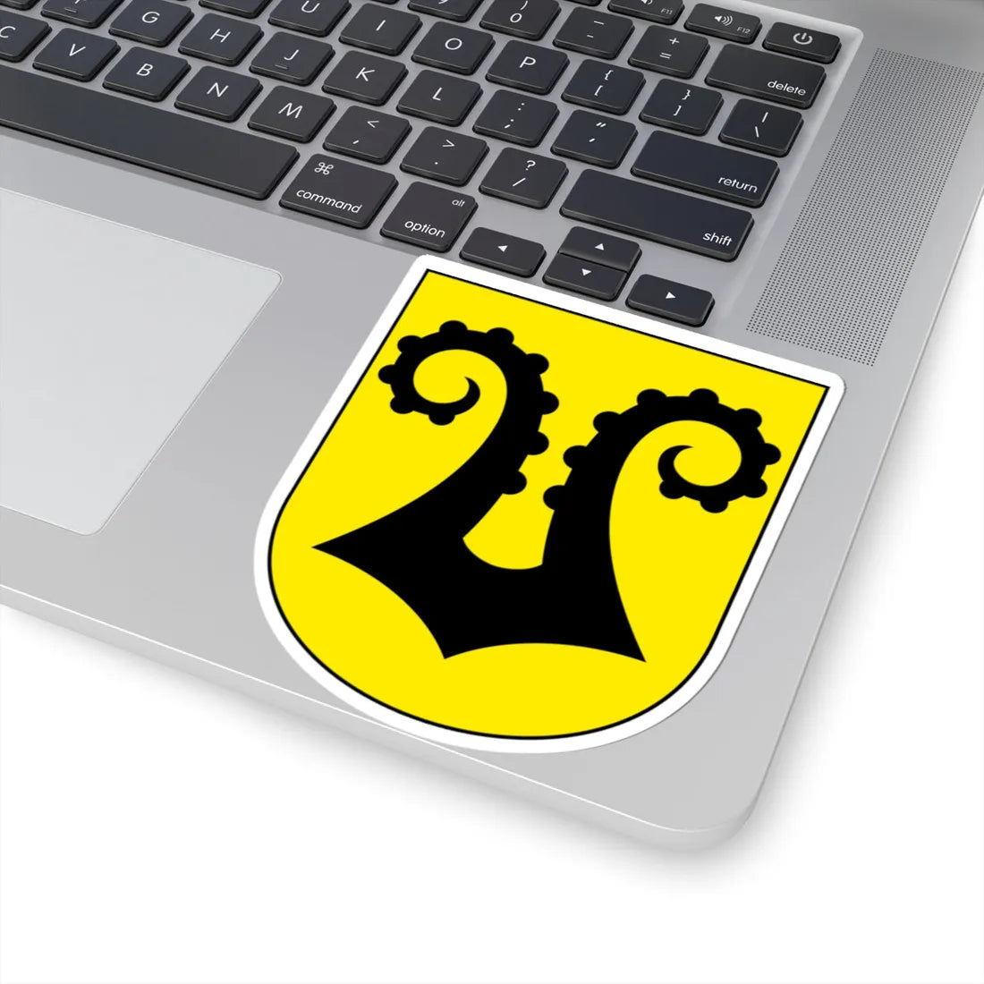 Uster-Nossikon-blazon (Switzerland) (Coat of Arms) STICKER Vinyl Kiss-Cut Decal - The Sticker Space