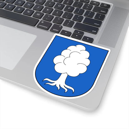 Uster-Oberuster-blazon (Switzerland) (Coat of Arms) STICKER Vinyl Kiss-Cut Decal - The Sticker Space