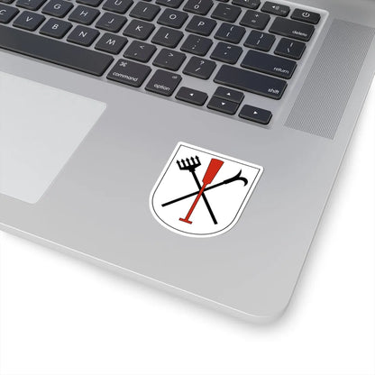 Uster-Riedikon-blazon (Switzerland) (Coat of Arms) STICKER Vinyl Kiss-Cut Decal - The Sticker Space