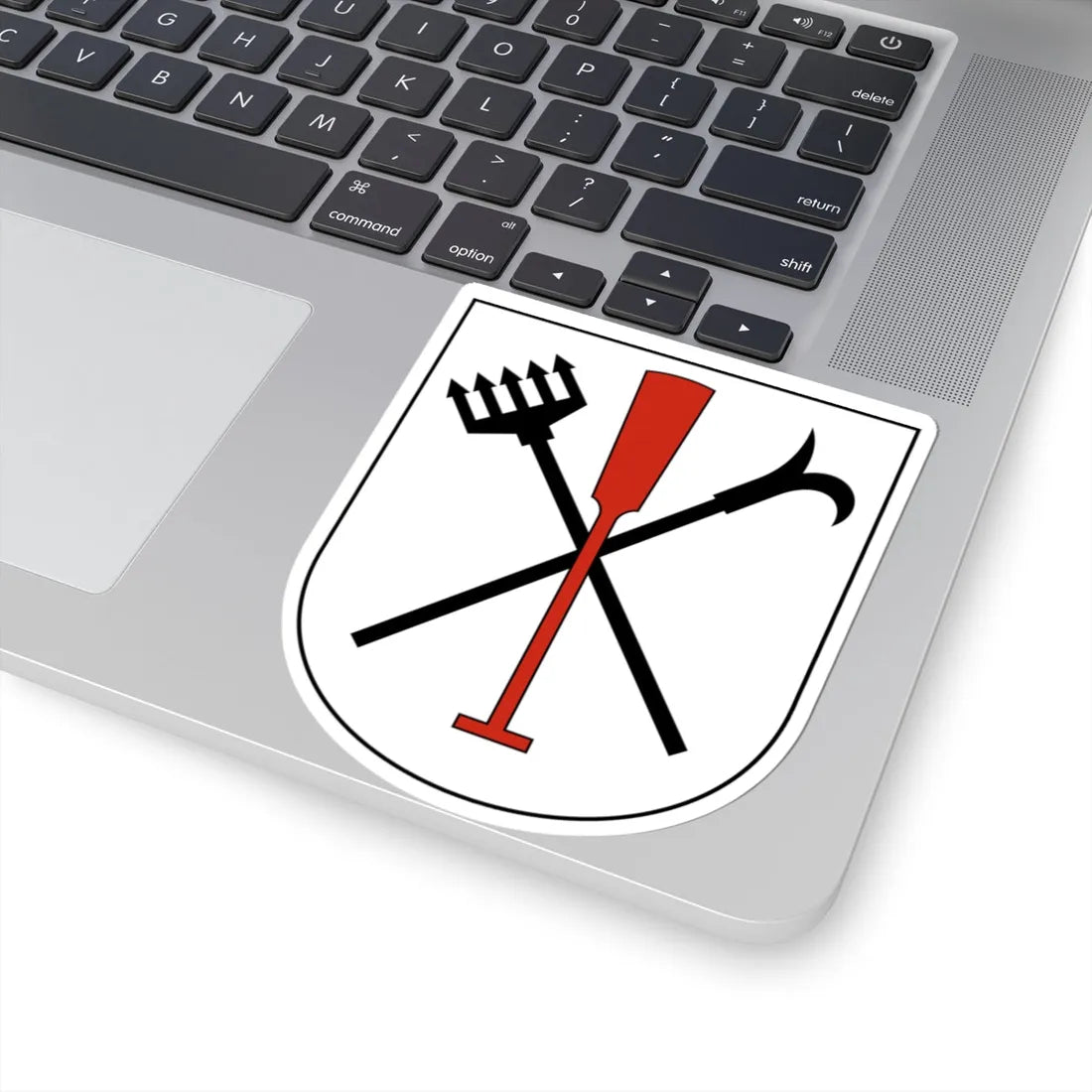 Uster-Riedikon-blazon (Switzerland) (Coat of Arms) STICKER Vinyl Kiss-Cut Decal - The Sticker Space