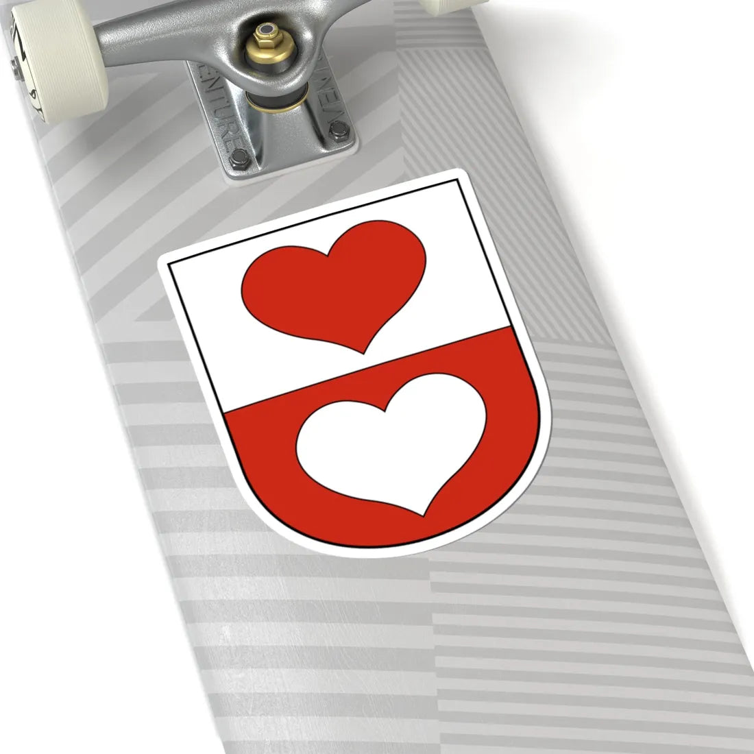 Uster-Wermatswil-blazon (Switzerland) (Coat of Arms) STICKER Vinyl Kiss-Cut Decal - The Sticker Space