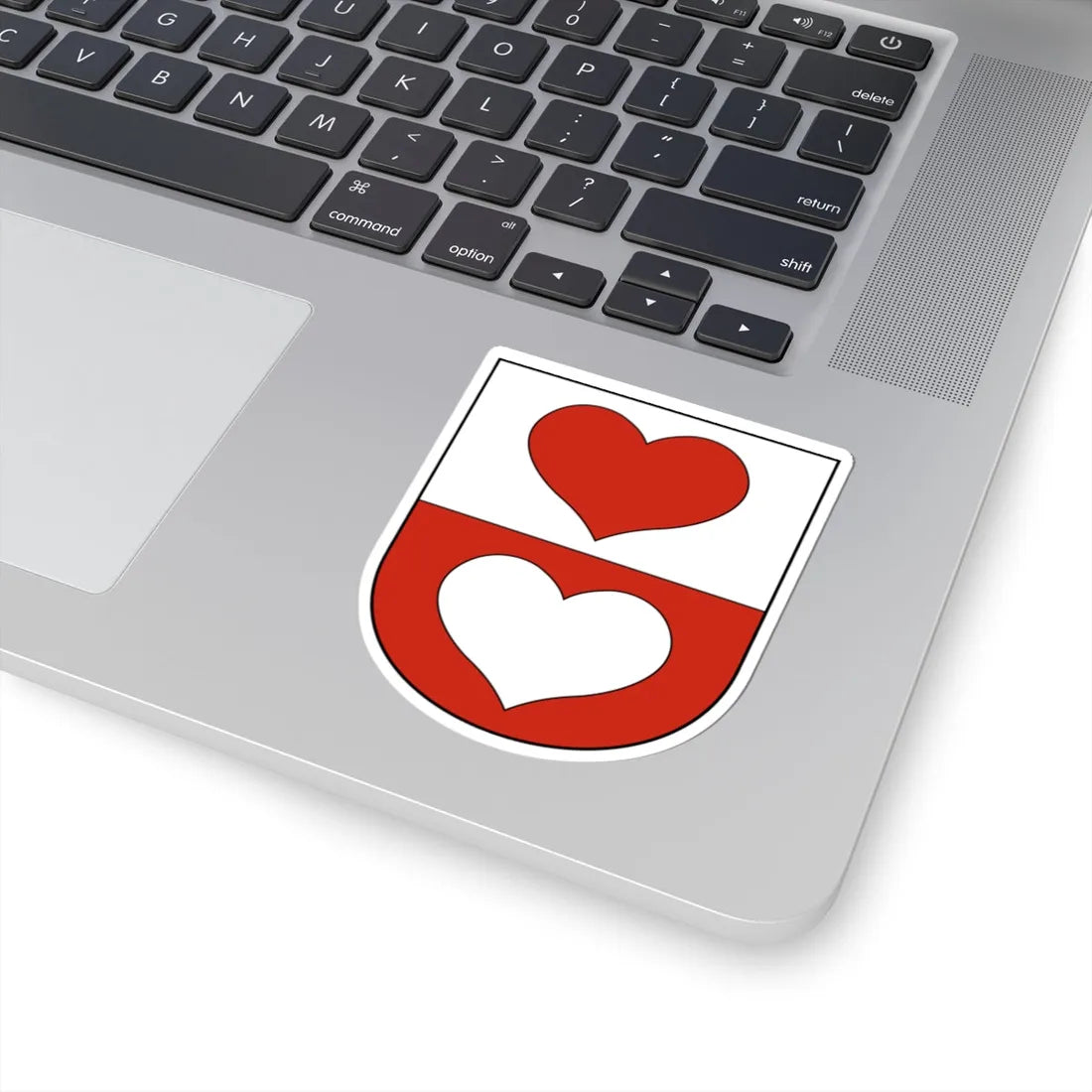 Uster-Wermatswil-blazon (Switzerland) (Coat of Arms) STICKER Vinyl Kiss-Cut Decal - The Sticker Space