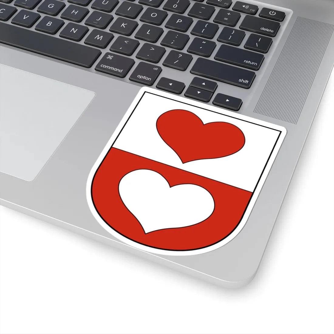 Uster-Wermatswil-blazon (Switzerland) (Coat of Arms) STICKER Vinyl Kiss-Cut Decal - The Sticker Space