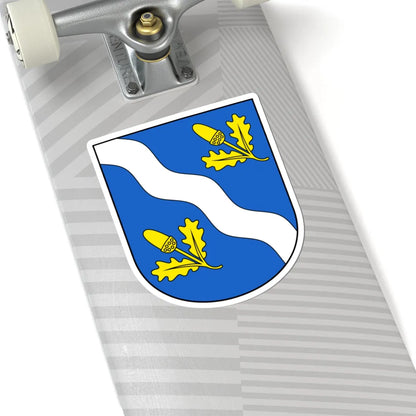 Uster-Werrikon-blazon (Switzerland) (Coat of Arms) STICKER Vinyl Kiss-Cut Decal - The Sticker Space