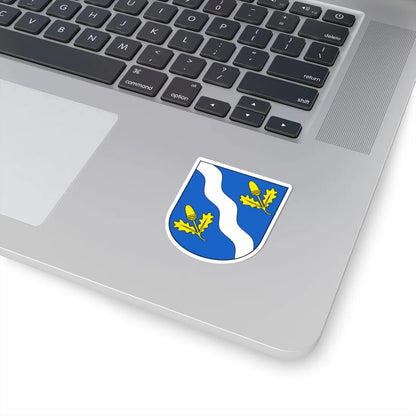 Uster-Werrikon-blazon (Switzerland) (Coat of Arms) STICKER Vinyl Kiss-Cut Decal - The Sticker Space
