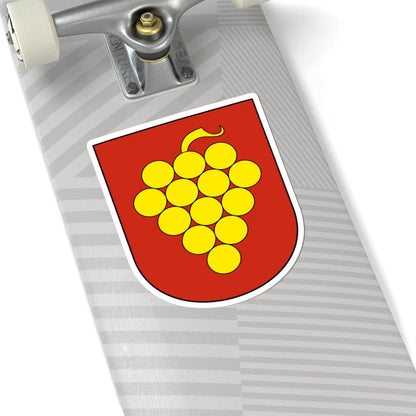 Uster-Winikon-blazon (Switzerland) (Coat of Arms) STICKER Vinyl Kiss-Cut Decal - The Sticker Space