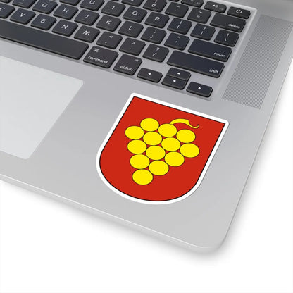 Uster-Winikon-blazon (Switzerland) (Coat of Arms) STICKER Vinyl Kiss-Cut Decal - The Sticker Space