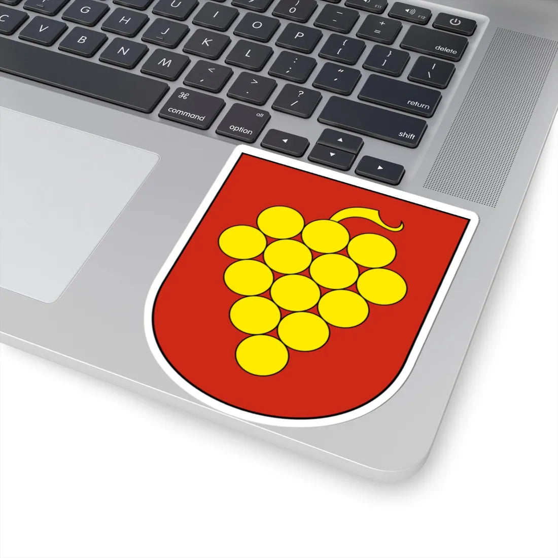 Uster-Winikon-blazon (Switzerland) (Coat of Arms) STICKER Vinyl Kiss-Cut Decal - The Sticker Space