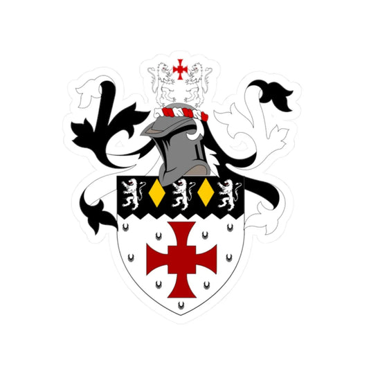 Ustinov College (England) (Coat of Arms) STICKER Vinyl Kiss-Cut Decal 2 Inch White - The Sticker Space