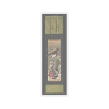 Utagawa Kunimasa - Beauty in Snow - unknown v2 - STICKER Vinyl Kiss-Cut Decal