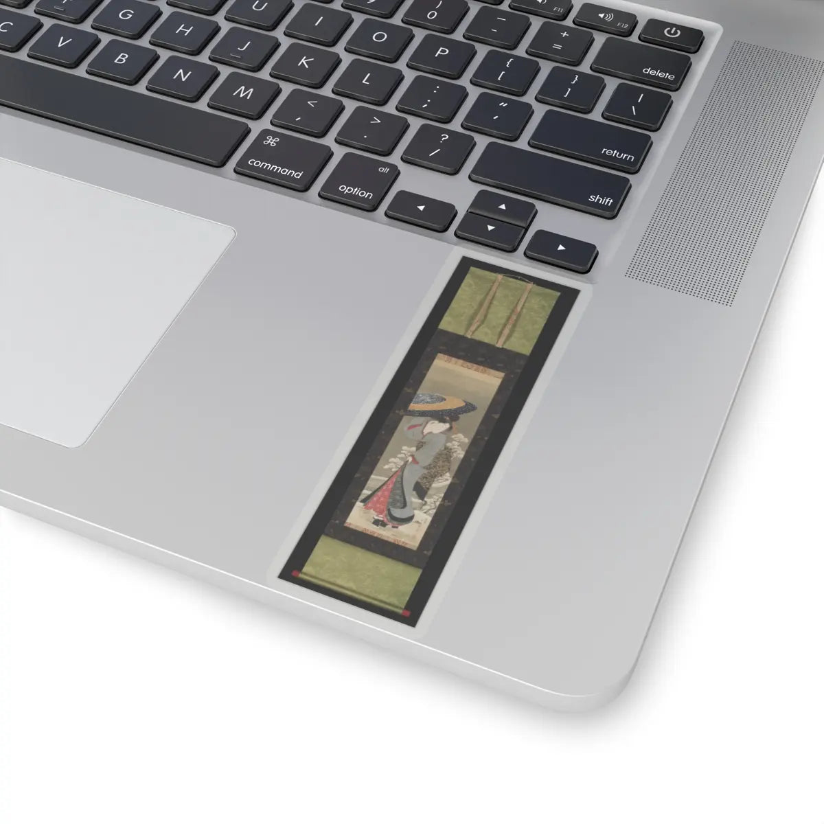 Utagawa Kunimasa - Beauty in Snow - unknown v2 - STICKER Vinyl Kiss-Cut Decal