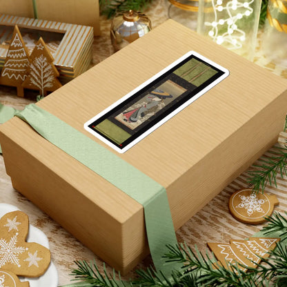 Utagawa Kunimasa - Beauty in Snow - unknown v2 - STICKER Vinyl Kiss-Cut Decal