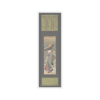 Utagawa Kunimasa - Beauty in Snow - unknown v2 - STICKER Vinyl Kiss-Cut Decal