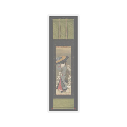 Utagawa Kunimasa - Beauty in Snow - unknown v2 - STICKER Vinyl Kiss-Cut Decal