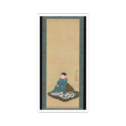 Utagawa Kunisada - Portrait of Iwai Kumesaburō II - ca. 1827–29 (Kansei 10–12) v1 - STICKER Vinyl Kiss-Cut Decal
