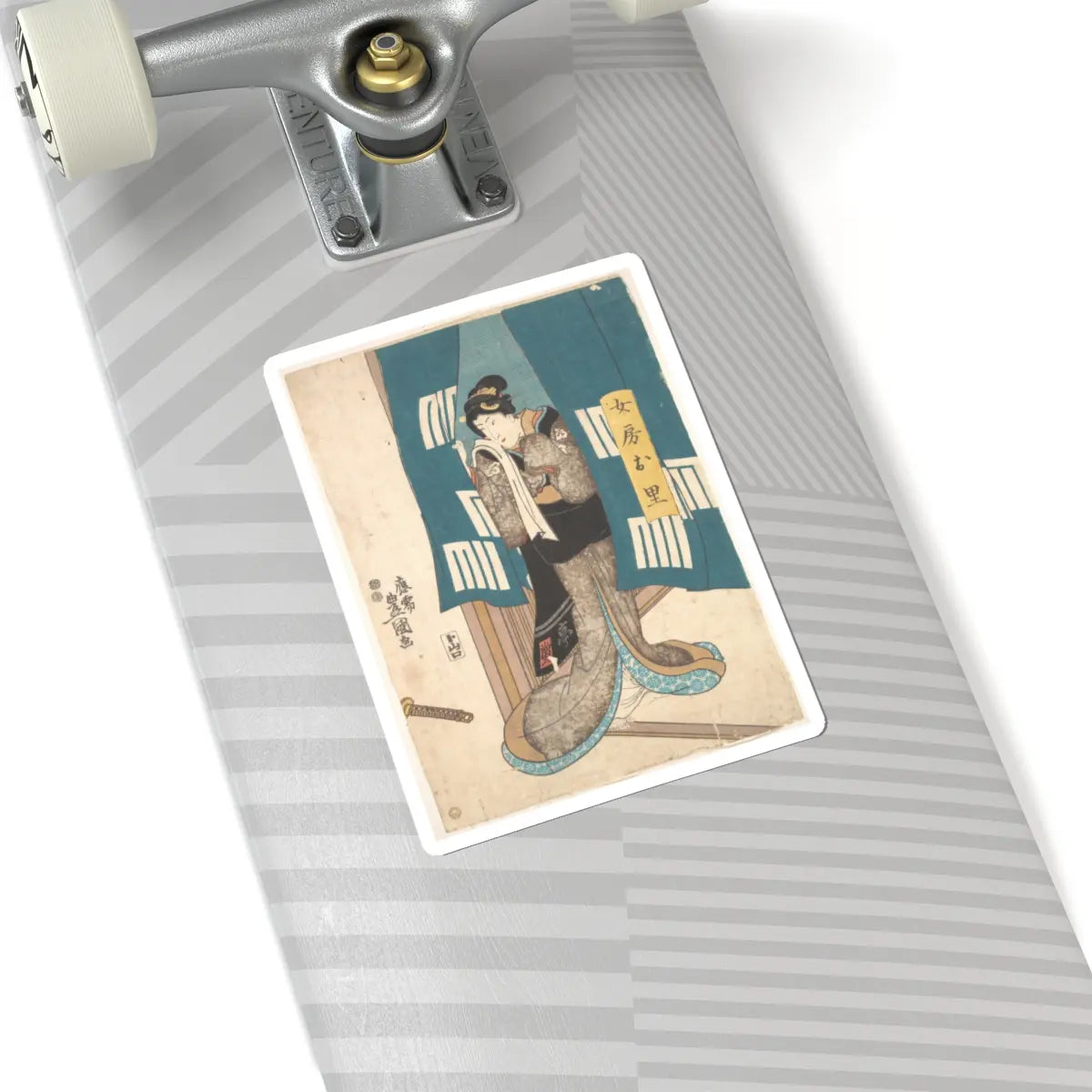 SKU:TSS-STICK-TGWKNS-6X6-346 Sizes:6" × 6" Types:White