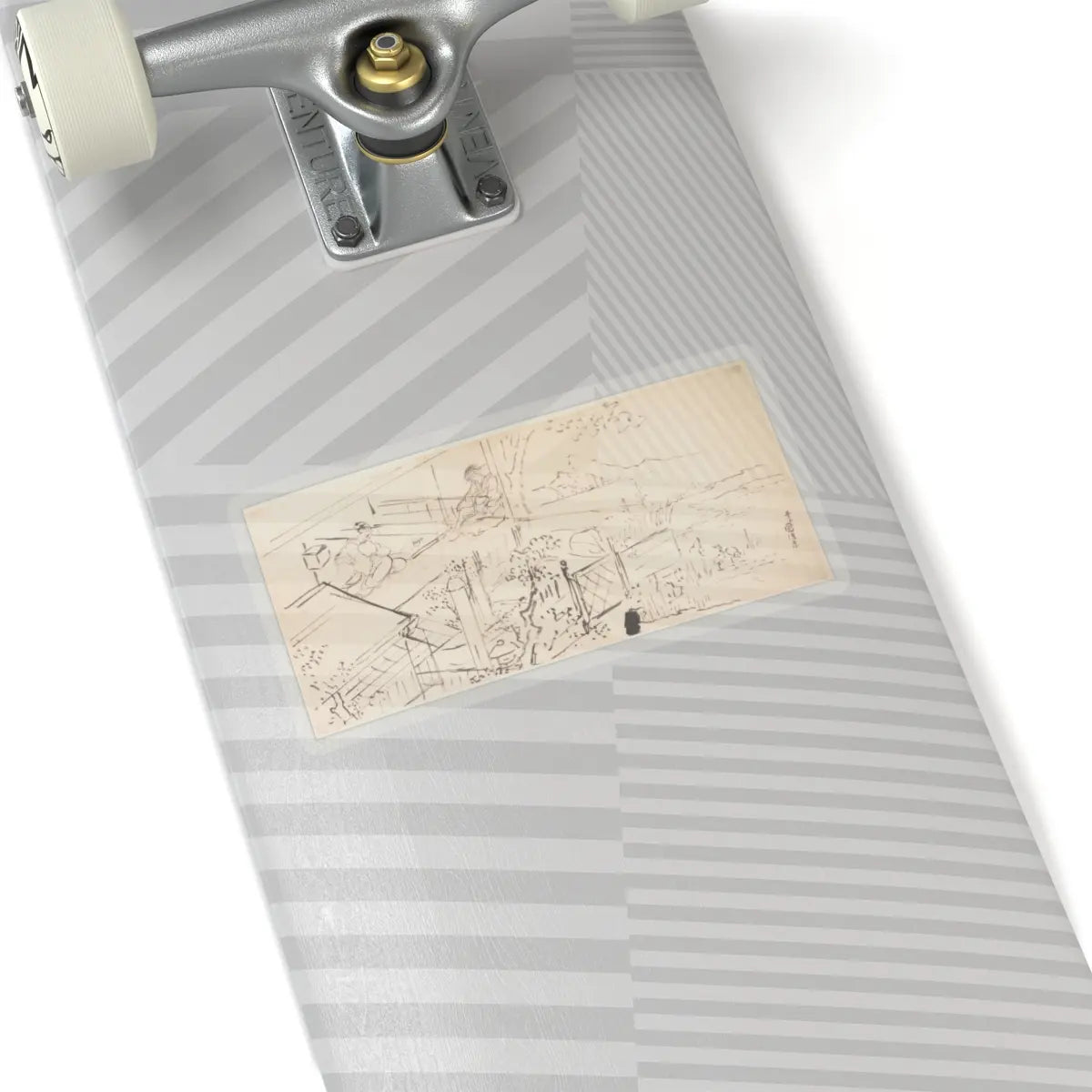 SKU:TSS-STICK-TGWKNS-6X6-367 Sizes:6" × 6" Types:Transparent