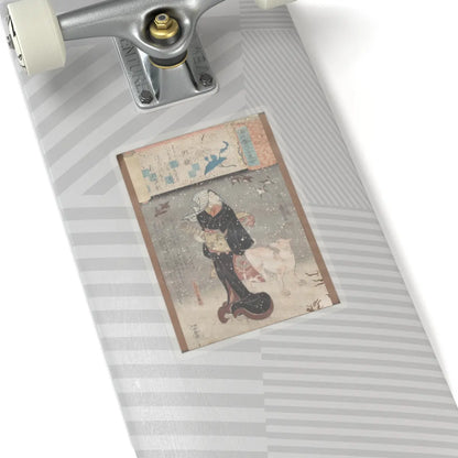 SKU:TSS-STICK-TGWKNY-6X6-229 Sizes:6" × 6" Types:Transparent
