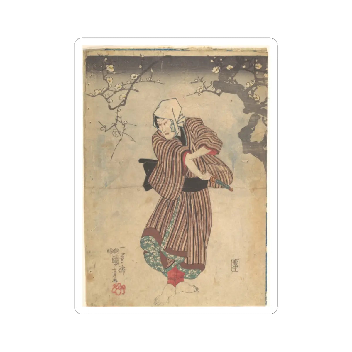 SKU:TSS-STICK-TGWKNY-6X6-300 Sizes:6" × 6" Types:White