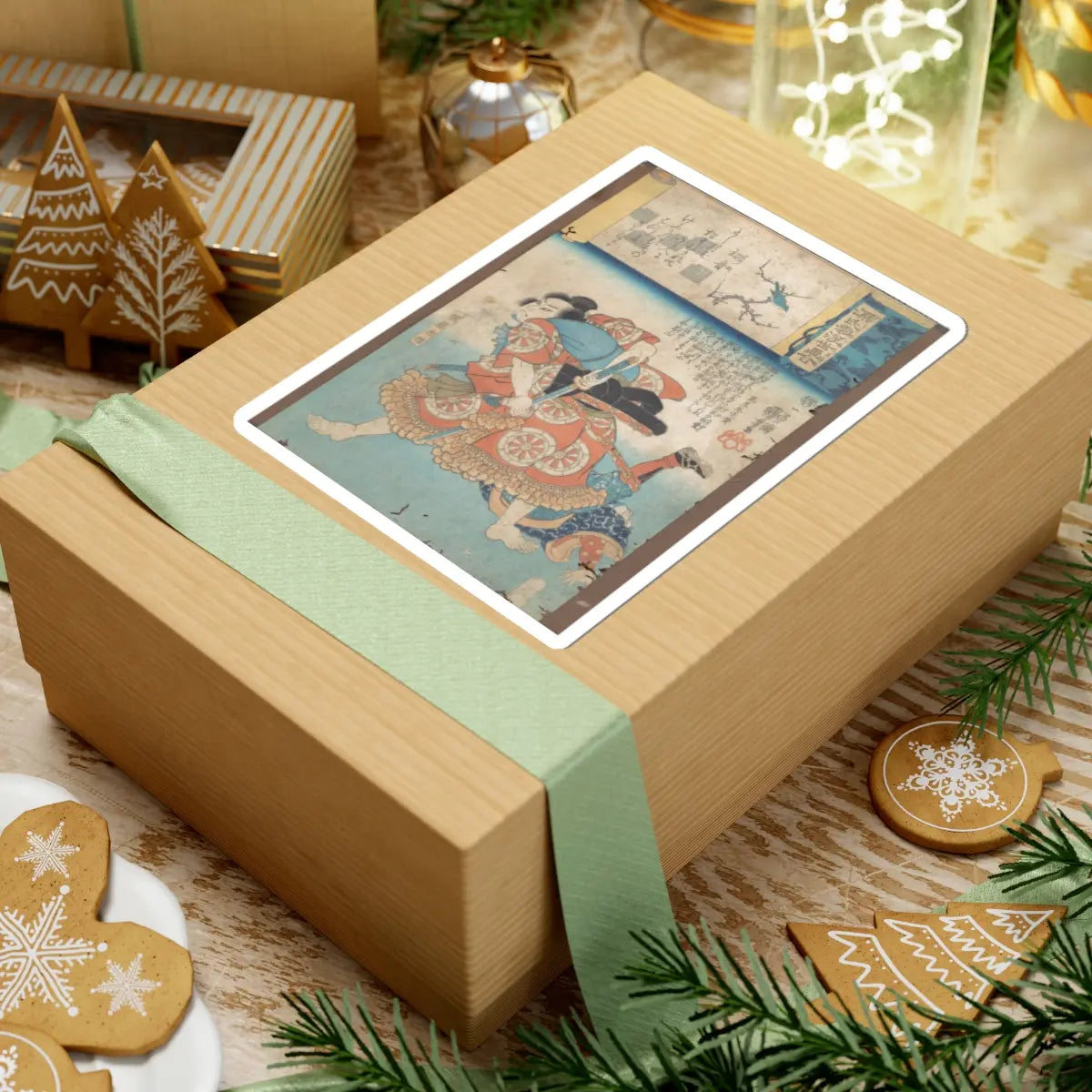 SKU:TSS-STICK-TGWKNY-6X6-318 Sizes:6" × 6" Types:White