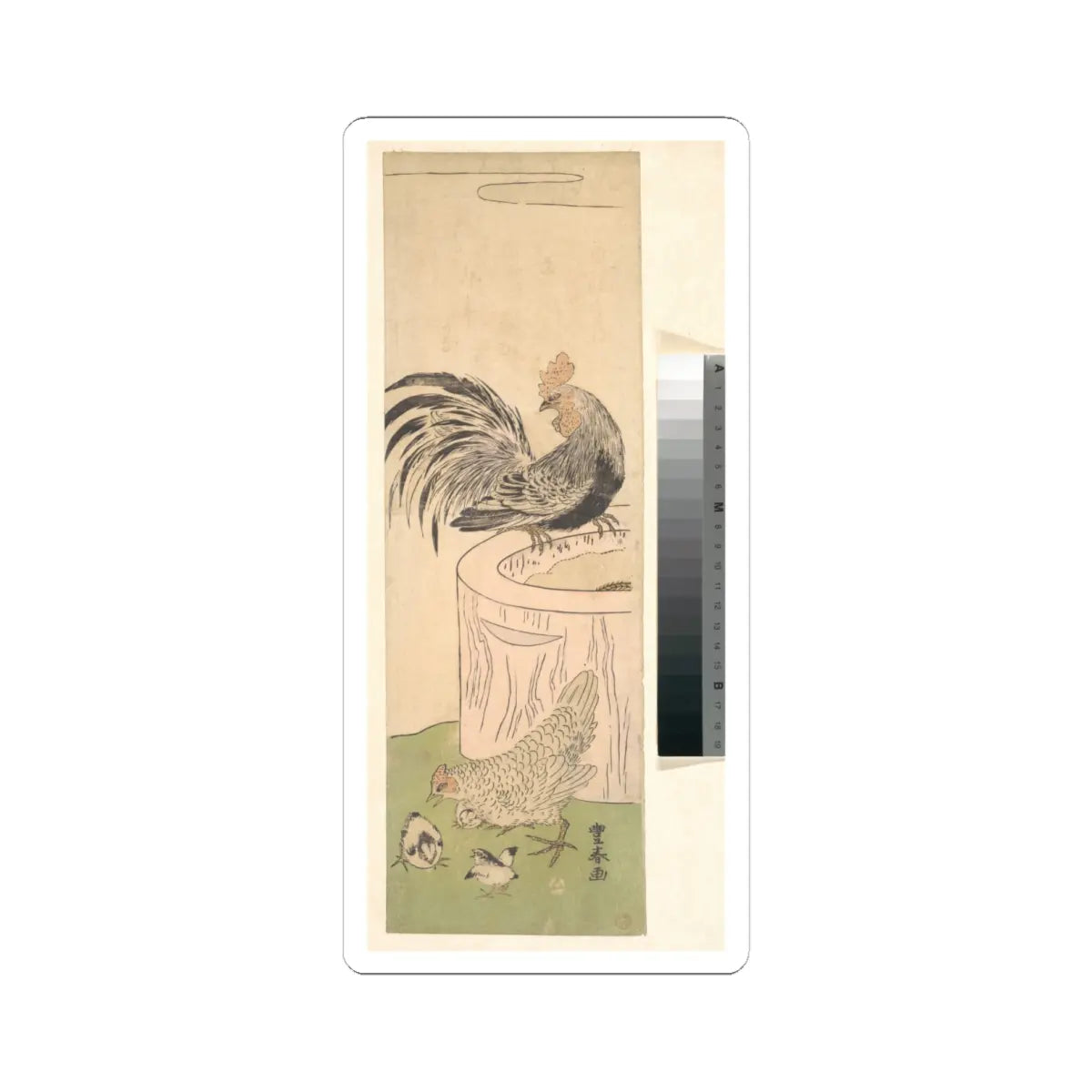 SKU:TSS-STICK-TGWTYH-6X6-6 Sizes:6" × 6" Types:White