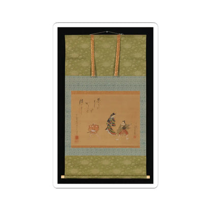 Utagawa Toyokuni II - Fuwa Banzaemon - 19th century v2 - STICKER Vinyl Kiss-Cut Decal