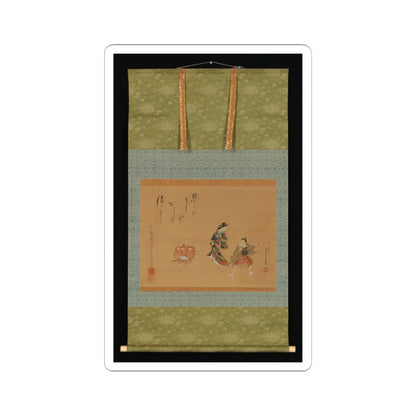 Utagawa Toyokuni II - Fuwa Banzaemon - 19th century v2 - STICKER Vinyl Kiss-Cut Decal