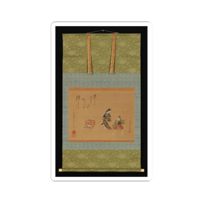 Utagawa Toyokuni II - Fuwa Banzaemon - 19th century v2 - STICKER Vinyl Kiss-Cut Decal
