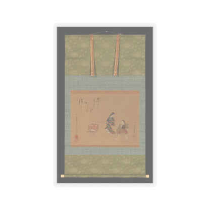 Utagawa Toyokuni II - Fuwa Banzaemon - 19th century v2 - STICKER Vinyl Kiss-Cut Decal